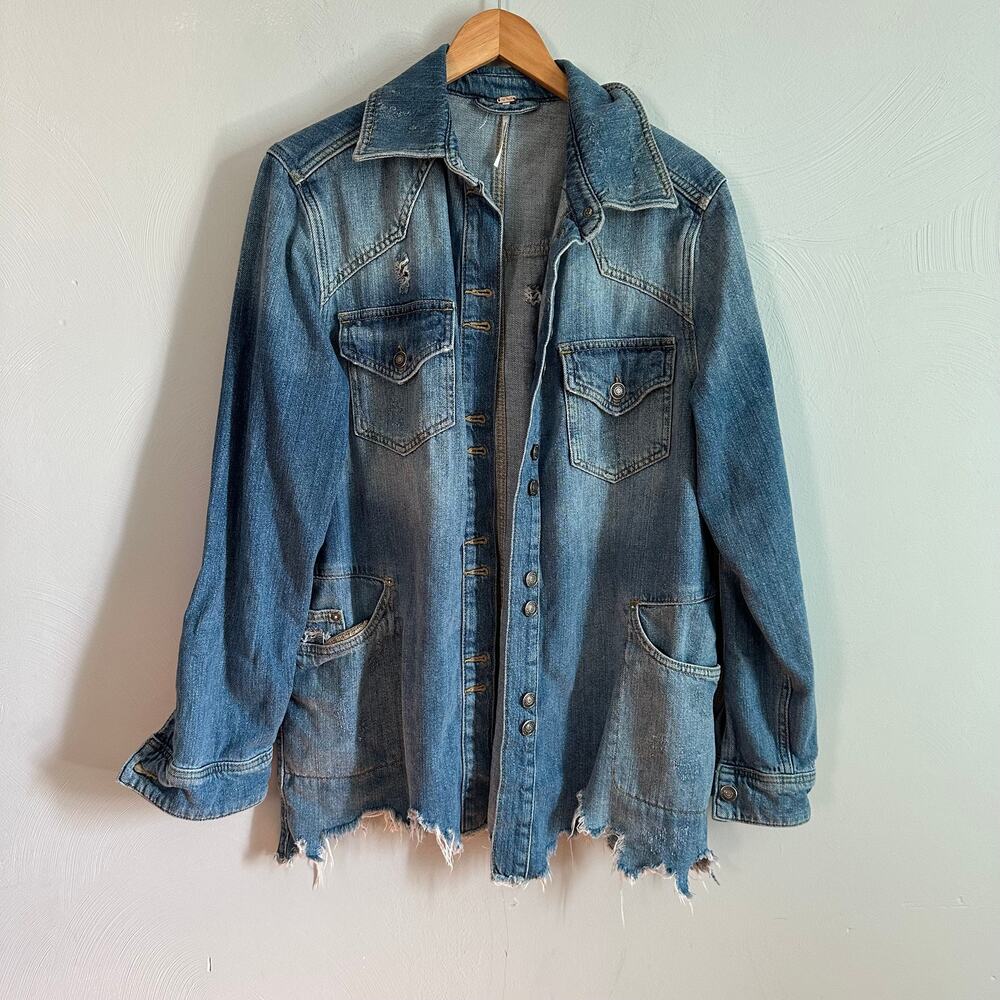Free People Moonchild Shirt Jacket - Picture 3 of 8